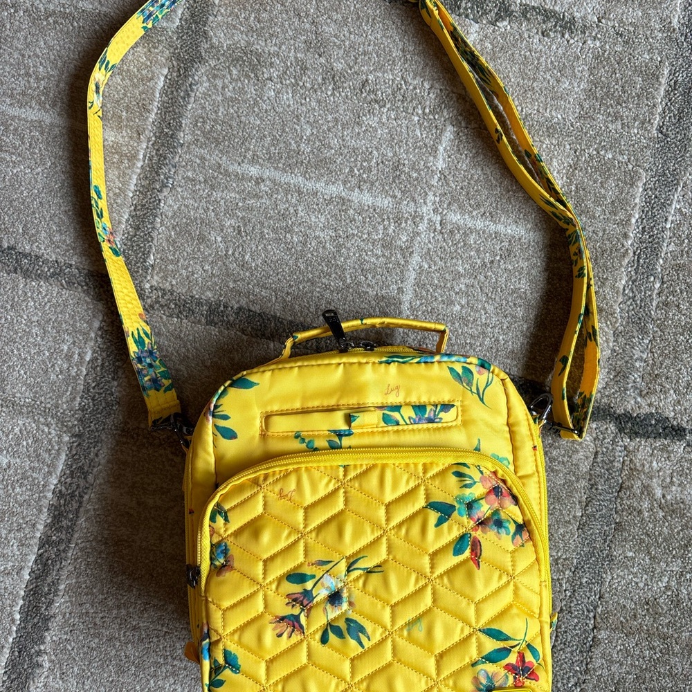 Lug Ranger Medium Crossbody Bag, Bouquet Yellow NWOT